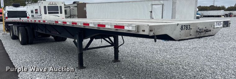 image for item YA2217 2017 Transcraft flatbed trailer