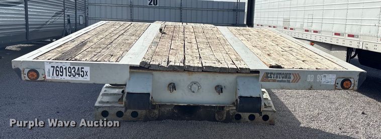 image for item YA2428 2001 K-Line 1851-2 lowboy equipment trailer