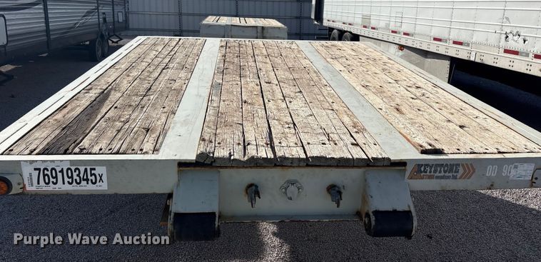 image for item YA2428 2001 K-Line 1851-2 lowboy equipment trailer