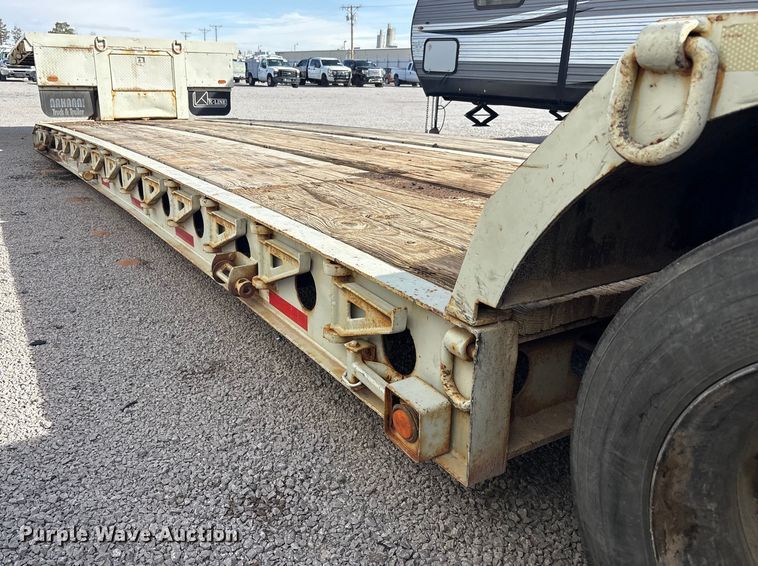 image for item YA2428 2001 K-Line 1851-2 lowboy equipment trailer