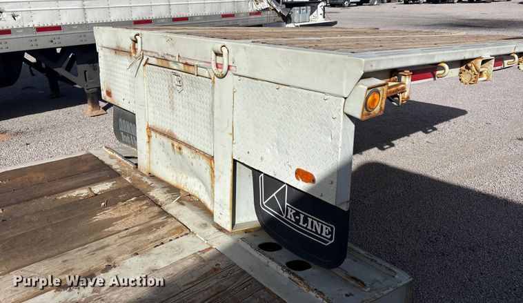 image for item YA2428 2001 K-Line 1851-2 lowboy equipment trailer