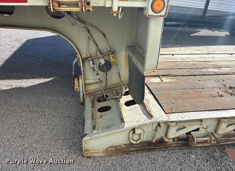 image for item YA2428 2001 K-Line 1851-2 lowboy equipment trailer