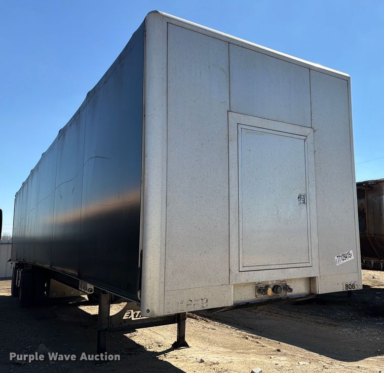 image for item YA2467 2022 Extreme Trailers side curtain trailer