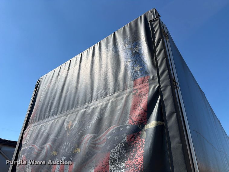 image for item YA2467 2022 Extreme Trailers side curtain trailer