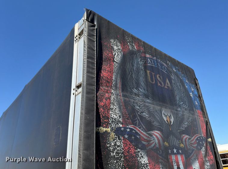 image for item YA2467 2022 Extreme Trailers side curtain trailer