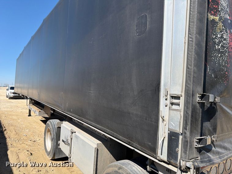 image for item YA2467 2022 Extreme Trailers side curtain trailer