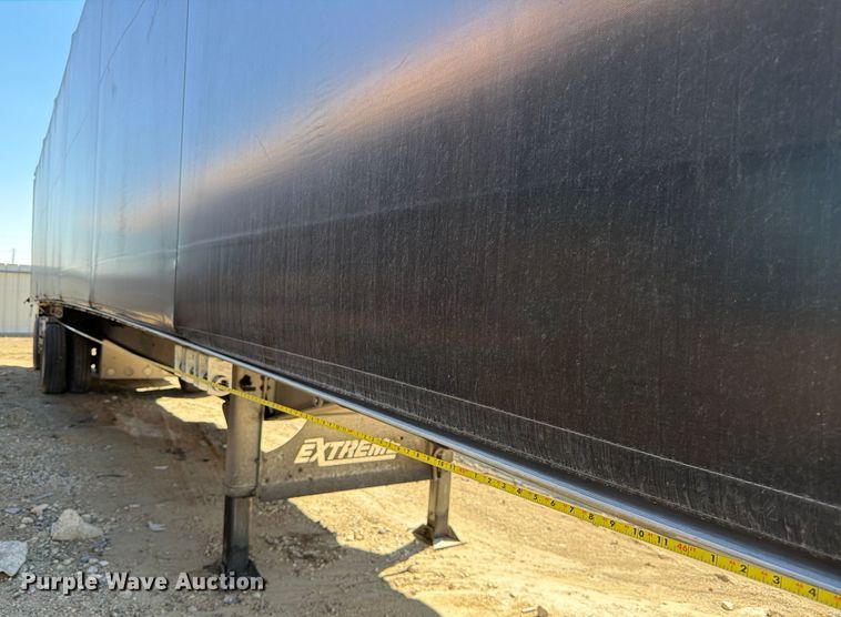 image for item YA2467 2022 Extreme Trailers side curtain trailer