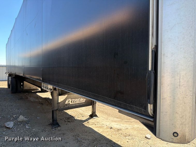 image for item YA2467 2022 Extreme Trailers side curtain trailer