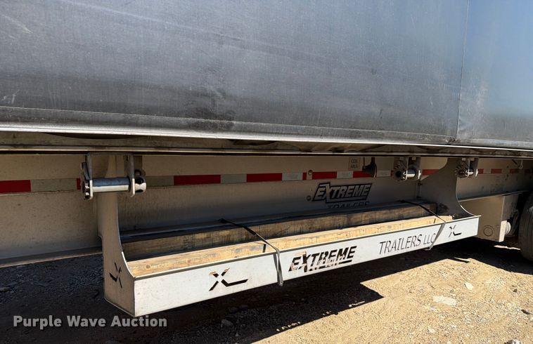 image for item YA2467 2022 Extreme Trailers side curtain trailer