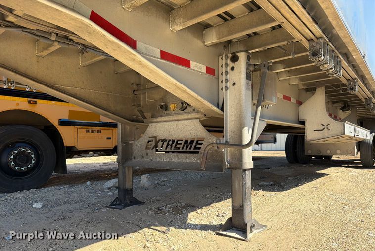 image for item YA2467 2022 Extreme Trailers side curtain trailer