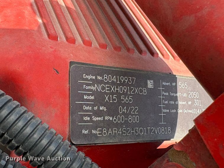 image for item YA2553 2023 Peterbilt 389 semi truck