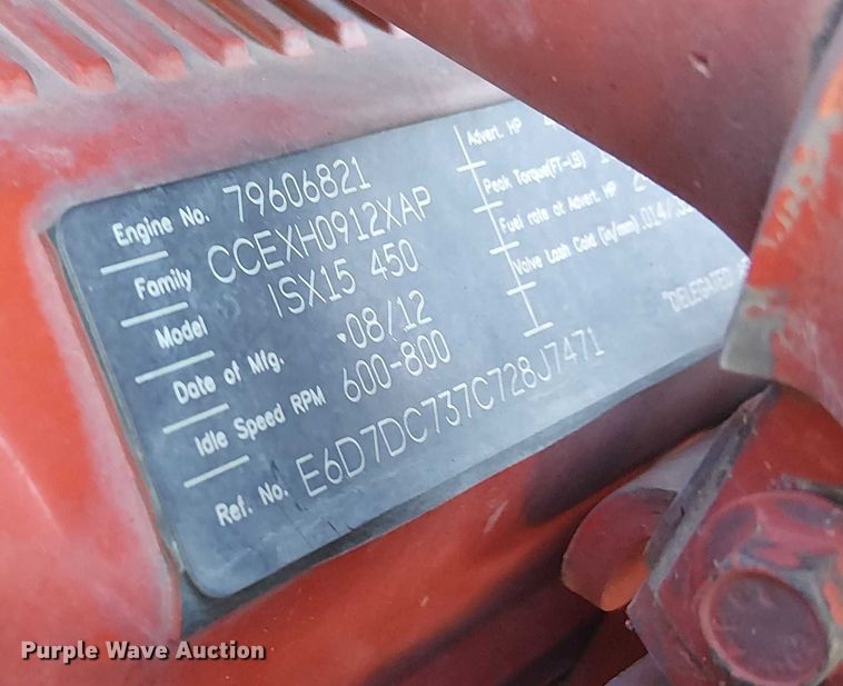 image for item YA2555 2013 Kenworth T6 Series semi truck