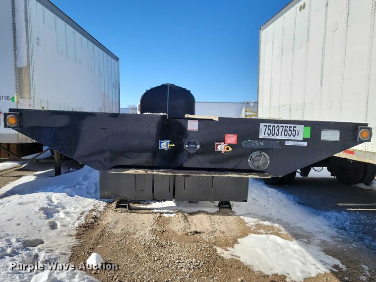 image for item YA2562 2024 Behnke Enterprises drop deck equipment trailer
