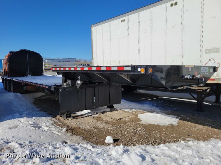 image for item YA2562 2024 Behnke Enterprises drop deck equipment trailer