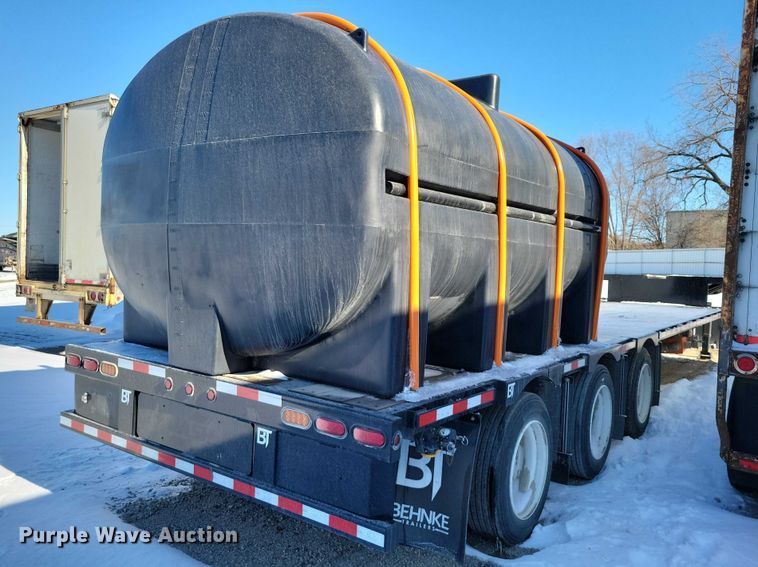 image for item YA2562 2024 Behnke Enterprises drop deck equipment trailer