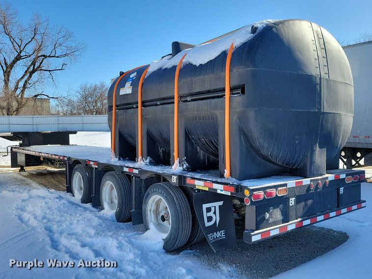 image for item YA2562 2024 Behnke Enterprises drop deck equipment trailer