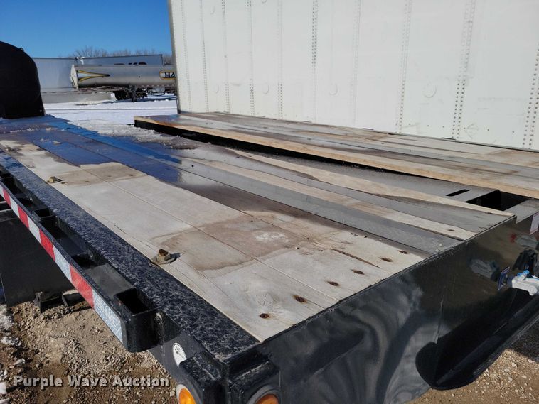 image for item YA2562 2024 Behnke Enterprises drop deck equipment trailer