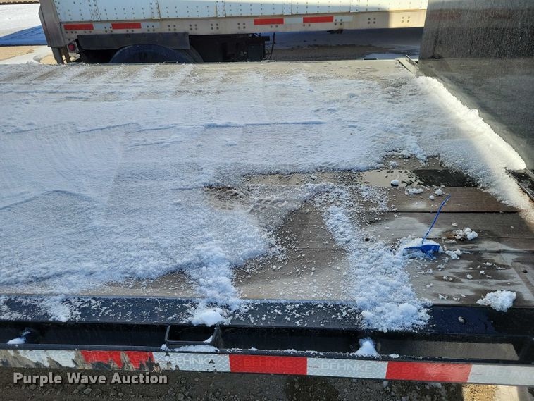 image for item YA2562 2024 Behnke Enterprises drop deck equipment trailer