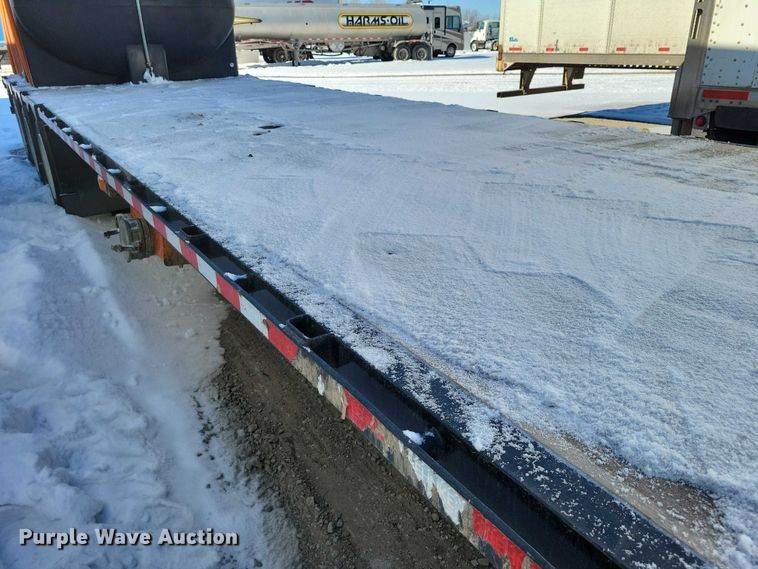 image for item YA2562 2024 Behnke Enterprises drop deck equipment trailer
