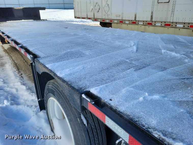 image for item YA2562 2024 Behnke Enterprises drop deck equipment trailer