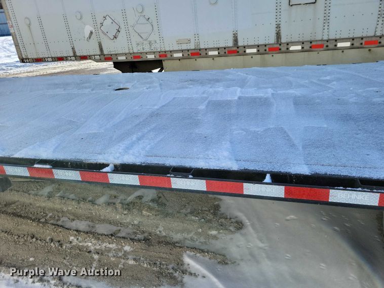 image for item YA2562 2024 Behnke Enterprises drop deck equipment trailer