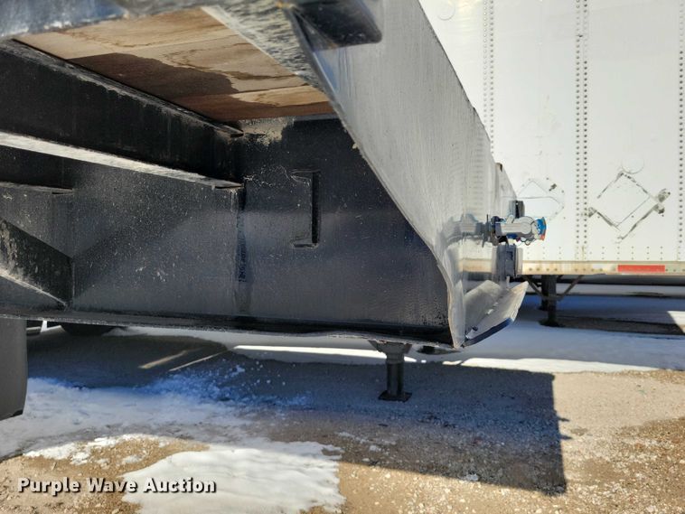 image for item YA2562 2024 Behnke Enterprises drop deck equipment trailer