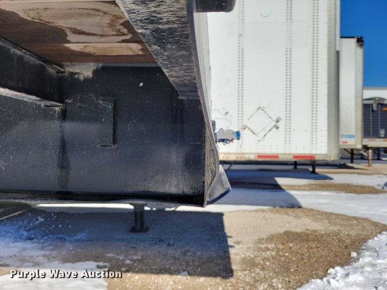 image for item YA2562 2024 Behnke Enterprises drop deck equipment trailer