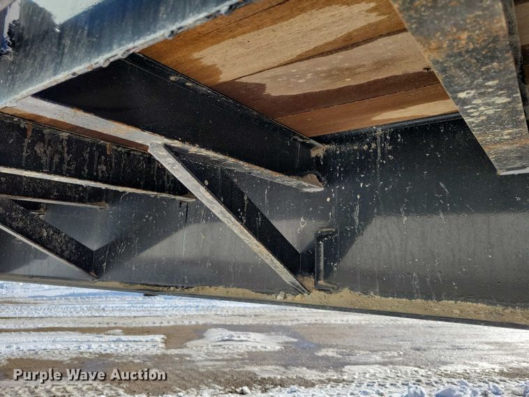 image for item YA2562 2024 Behnke Enterprises drop deck equipment trailer