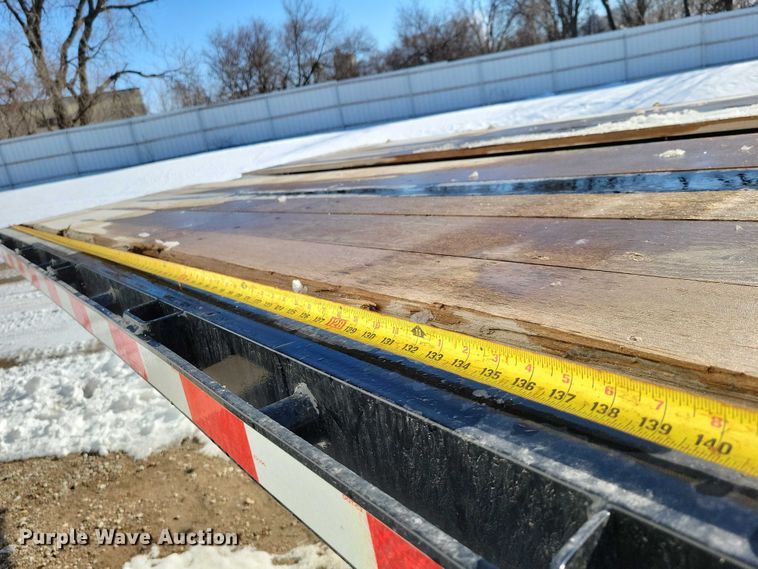 image for item YA2562 2024 Behnke Enterprises drop deck equipment trailer