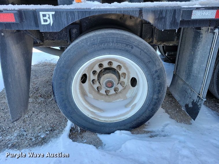 image for item YA2562 2024 Behnke Enterprises drop deck equipment trailer