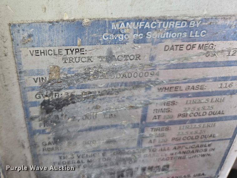 image for item YA2680 2013 Kalmar Ottawa yard truck