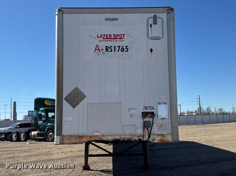 image for item YA2682 1995 Wabash dry van trailer
