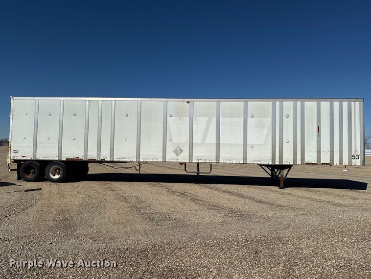 image for item YA2682 1995 Wabash dry van trailer