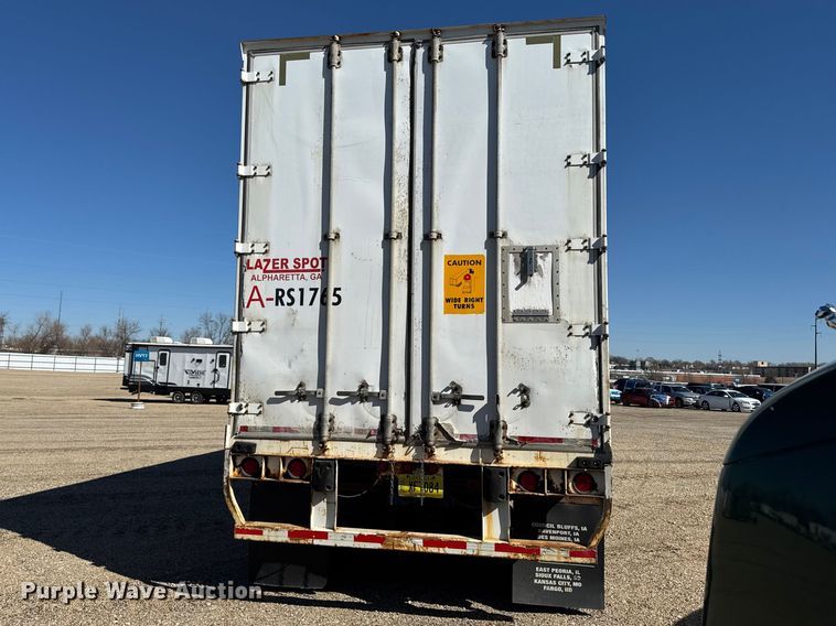 image for item YA2682 1995 Wabash dry van trailer