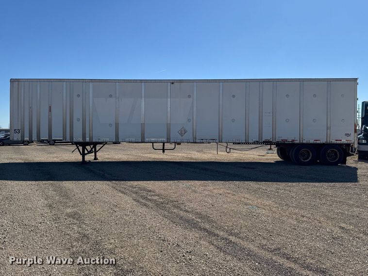 image for item YA2682 1995 Wabash dry van trailer