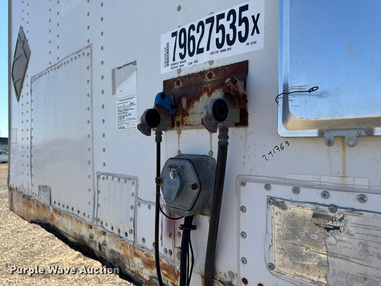 image for item YA2682 1995 Wabash dry van trailer