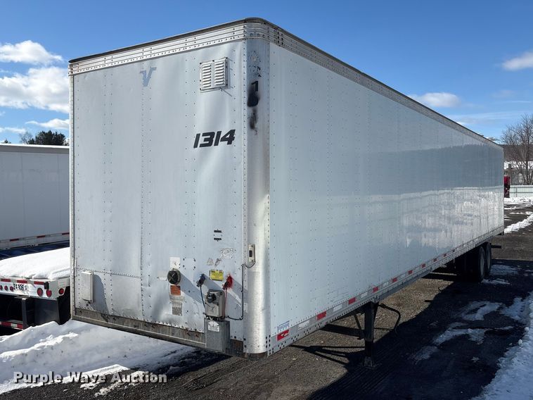 image for item YA6114 2015 Vanguard MaxCube dry van trailer