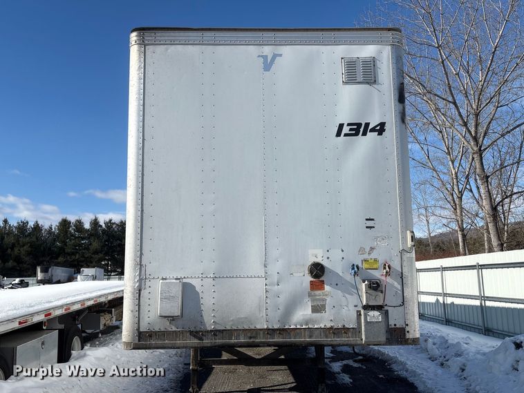 image for item YA6114 2015 Vanguard MaxCube dry van trailer