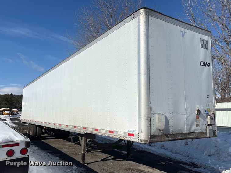 image for item YA6114 2015 Vanguard MaxCube dry van trailer
