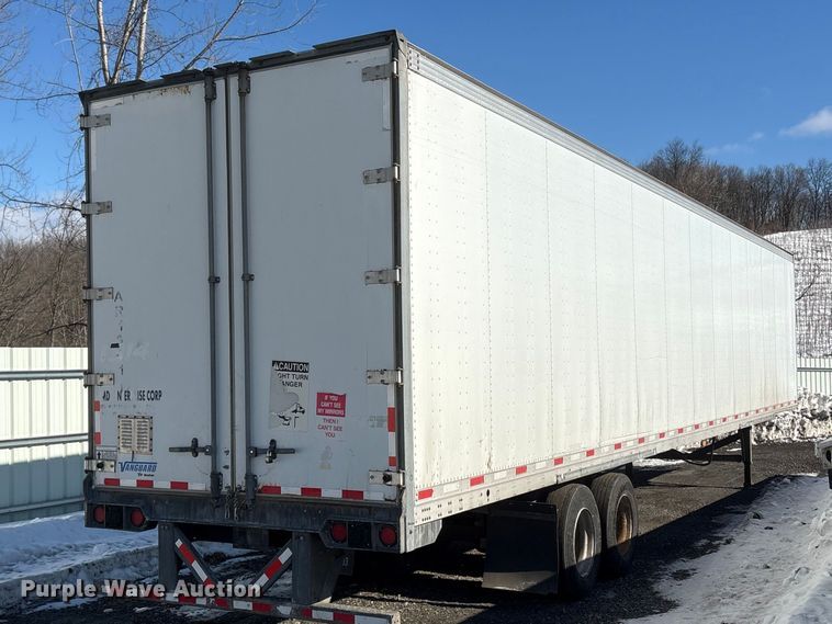 image for item YA6114 2015 Vanguard MaxCube dry van trailer