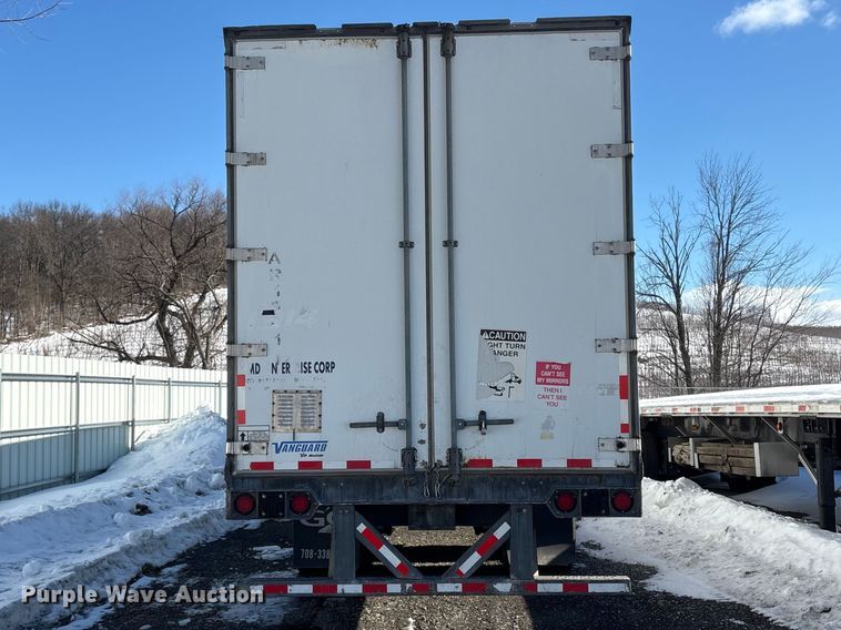 image for item YA6114 2015 Vanguard MaxCube dry van trailer