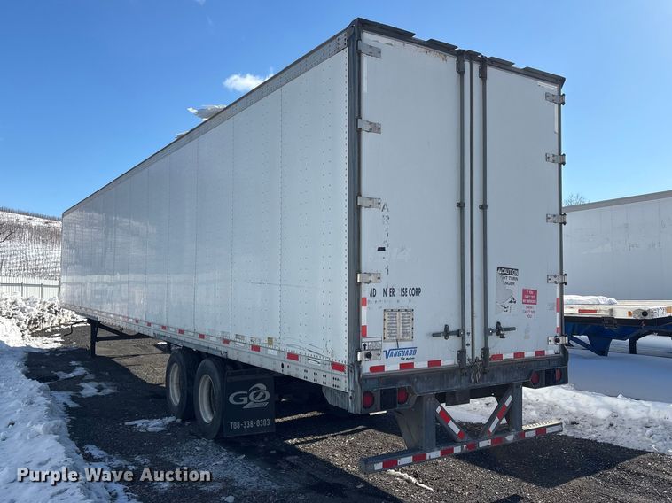 image for item YA6114 2015 Vanguard MaxCube dry van trailer