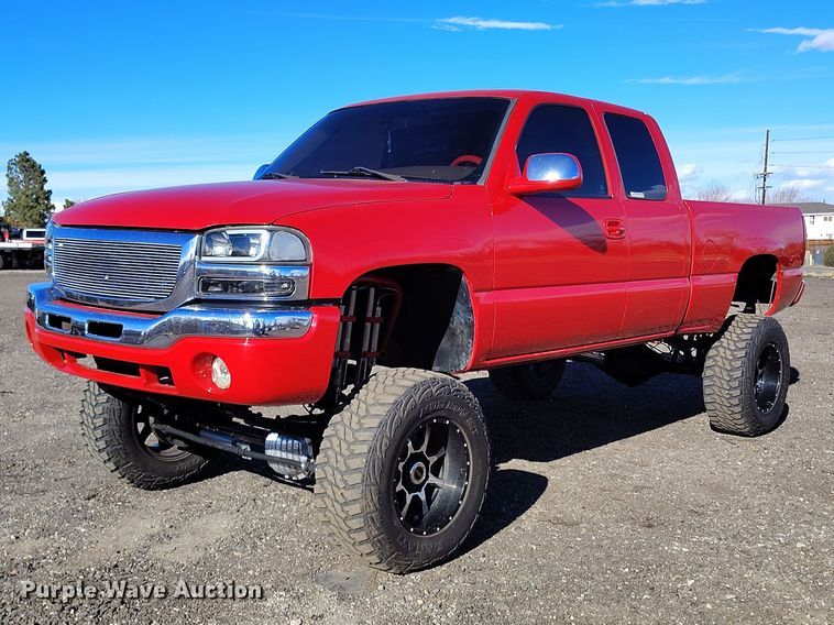 image for item BI9756 2003 GMC Sierra 1500 Ext. Cab pickup truck