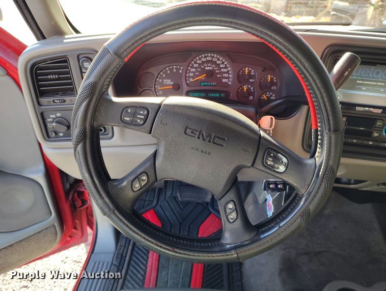 image for item BI9756 2003 GMC Sierra 1500 Ext. Cab pickup truck