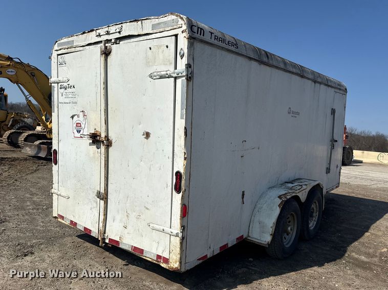 image for item DO8461 2011 Contract Manufacturer Trailers enclosed cargo trailer
