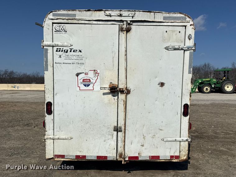 image for item DO8461 2011 Contract Manufacturer Trailers enclosed cargo trailer