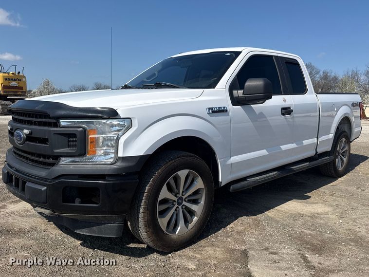 image for item DO8463 2018 Ford F150 Ext. Cab pickup truck