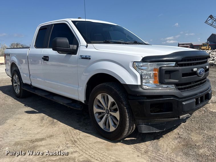 image for item DO8463 2018 Ford F150 Ext. Cab pickup truck