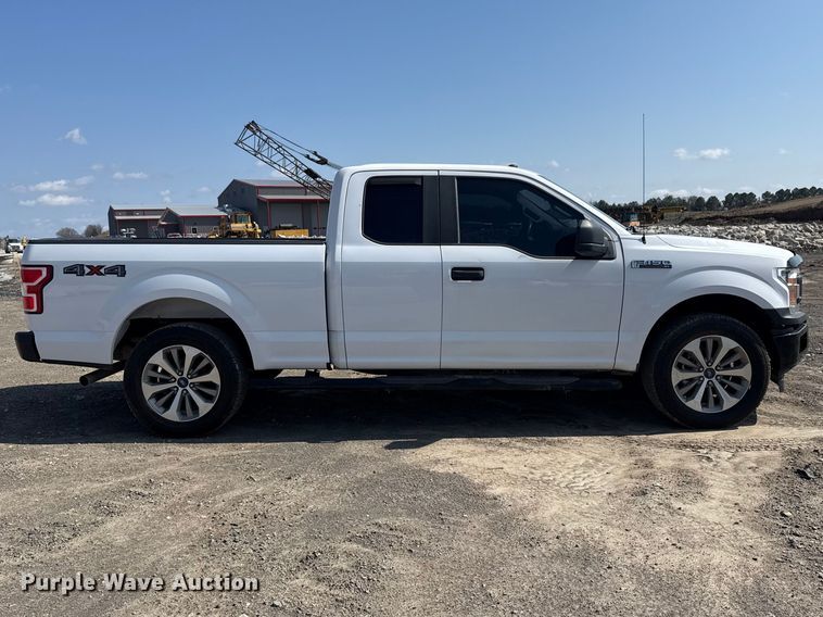 image for item DO8463 2018 Ford F150 Ext. Cab pickup truck