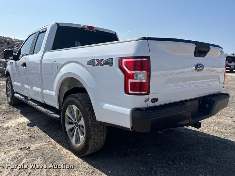 image for item DO8463 2018 Ford F150 Ext. Cab pickup truck